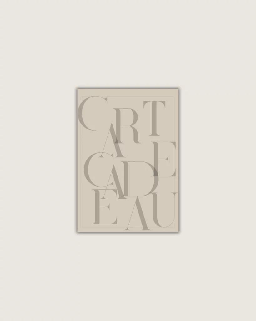 Carte cadeau Art et Pigment